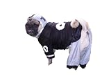 Dog Gone Cute by Lou's Doggie Boutique 4 Piece Football Jersey, Pants, Helmet and Toy Ball Medium
