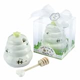 Kate Aspen Sweet As Can Bee Ceramic Honey Pot with... by Kateaspen