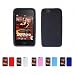 BLACK TEXTURE Silicone Case Skin Protector Cover for Apple iPod Touch 2 2G 2nd Generation 8GB 16GB 32GB + LCD Screen Protector (Many Colors Available)