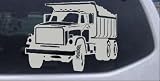 Dump Truck Construction Business Car Window Wall Laptop Decal Sticker