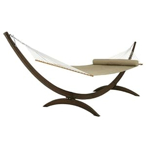 Hatteras Hammocks Wicker Roman Arc Hammock Stand by 