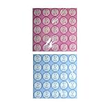 250 It's A Boy Baby Shower Labels, Thank You Card Seals