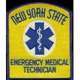 New York State EMT patch Tombstone style