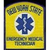 New York State EMT patch Tombstone style