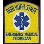 New York State EMT patch Tombstone style