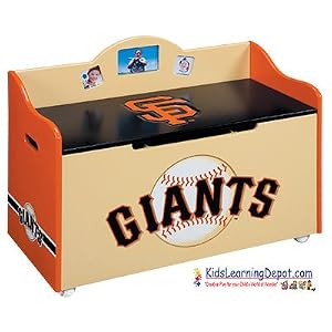 Guidecraft San Francisco Giants Toy Chest