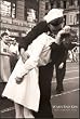 Kissing On VJ Day (Sailor & Nurse) Framed Art Poster Print - 24" X 36"