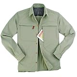 TAIGA Action Stretch Shirts Trek - Men's Quick-dry Long-Sleeved Stretch Shirt, Olive