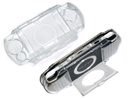 Cables4PC New Clear Crystal Plastic Hard Case For Sony PSP