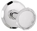 Grohe 19 269 VP0 Kensington Volume Control Round Handle Valve Trim, StarLight Chrome/Swarovski Crystal