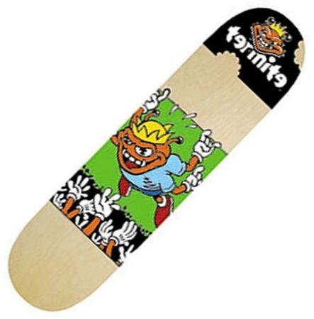 Childrens Toyshop  Toys : Termite Mosh Mini Skateboard Deck - 7.0 in. x 28.0 in.