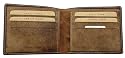 Soft Leather Credit Card & Notes Holder Wallet - Holds 9 Cards