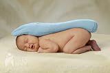 Zakeez ZBL Zaky Theraputic Positionaing Pillow- Sky Blue Left