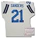 Deion Sanders Autographed/Hand Signed Custom White Jersey