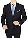 Gino Valentino 2 Piece Men's Side Vents Jacket Flat Front Pants 2 Button Suit
