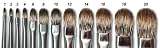 Isabey Mongoose Classic Brush Series 6159 Filbert 3