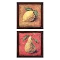 Pear & Lemon - Set of 2, Artwork By Grace Feyock