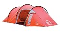 Gelert Twister 3 Man Tent Rococco Red/Paloma Grey