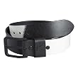 Fox Racing Lock Down Leather Men's Racewear Belt w/ Free B&F Heart Sticker Bundle - Black