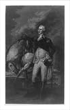 Historic Print (XL): [George Washington standing alongside horse]