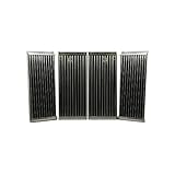 Music City Metals 5S584 Stamped Stainless Steel Cooking Grid Replacement for Select Charbroil and Kenmore Gas Grill Models, Set of 4