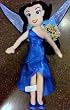Disney Tinkerbell Fairies 15" Tall Silver Mist Plush Doll Toy