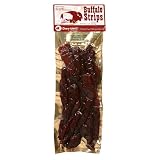 Gary West Meats, Hickory Smoked Buffalo Strips, Traditional, 8-Ounce Unit
