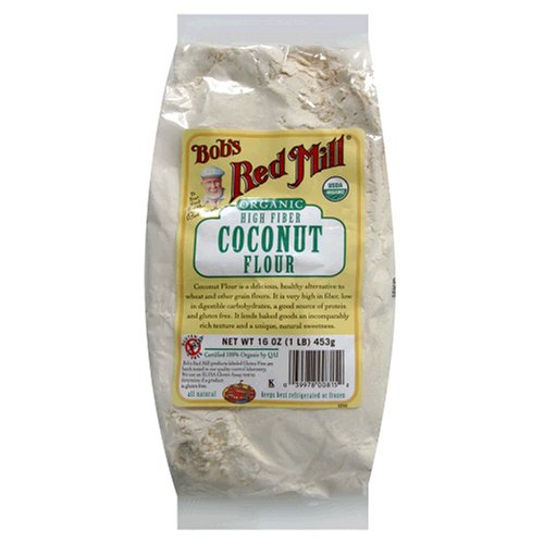 Bob's Red Mill Organic Coconut Flour, 16-Ounce Units (Pack of 4)