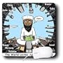 Rich Diesslins Funny General - Editorial Cartoons - Osama Bin Stupid - World Turns Unites Against Terrorism briefly - Mouse Pads