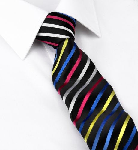 Slim Fit Razor Stripe Tie