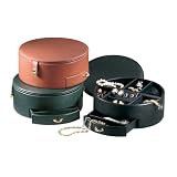 Royce Leather Ladies Jewelry Organizer - Top Grain Leather (Tan)
