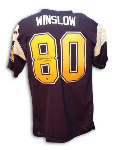 Kellen Winslow San Diego Chargers Autographed Throwback Jersey