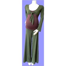 Cotton Glam Palazzo maternity pants, 3 colors, S-L.