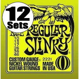 Ernieball Regular Slinky(2221)×12セット　アーニーボール エレキギター弦
