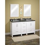 Fairmont Designs Belleair Beach 60 Inch Modular Double Vanity - High-gloss White