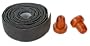 Origin8 Classique Sport Leather Tape - Black