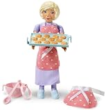 Caring Corners Baking Cookies Mommy Doll Figure Set
