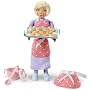 Caring Corners Baking Cookies Mommy Doll Figure Set