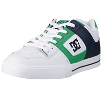 DC Shoes Mens Pure White/Navy Emerald D0300660 7 UK
