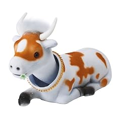 Wackelfigur SWEET COW white/brown