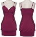 LA BELLE Stretch Ruched Party Dress