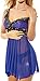 ADOREJOY Womens Lace Babydoll Lingerie set