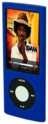 Premium Blue Silicon Skin case for Apple iPod Nano 5th Generation 5G image