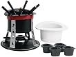 Trudeau Top Hat 3 in 1 Fondue 16 Piece Set