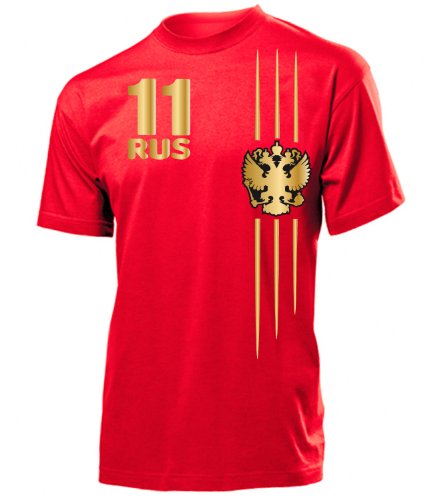RUSSLAND FUSSBALL EM 2016 FANSHIRT 4312(H-R) Gr. L
