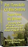 iPod/iTunes Audio KJV Bible and Devotional KJV Bible - 161 hours - (1) data DVD disk