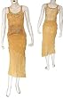 Skirt Set Georgette Embroidery Womens Casual Sundresses Size XS (skts061)