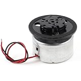 Black Silver Tone DC 5.9V VCD DVD Player Micro Motor w Trayer CD Holder