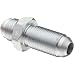 Brennan 2700-08-08 37 Degree Flare JIC Tube Fitting, Steel Bulkhead, 1/2" x 1/2" Tube OD