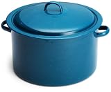 Bene Casa Enamel Stock/Corn Pot, 11.8QT (blue)